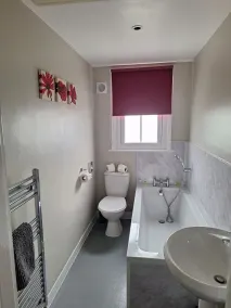 Room-comfortable Double Room With Bath - Bathroom