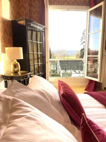 Logis Hôtel & Restaurant Chateau de la Marjolaine - Værelse