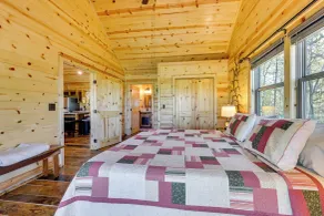 Mountain View & Fire Pit: Updated Murphy Cabin! - Interior