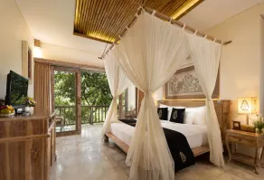 The Kayon Resort - Ausblick vom Zimmer