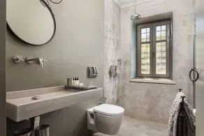 Apeiros Chora Hotel - Badezimmer