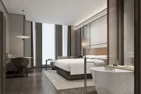 Tianjin Marriott Hotel National Convention and Exhibition Center - Zimmer