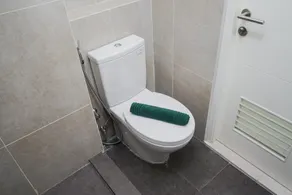 Cozy 1BR at The Ayoma Apartment - Bathroom