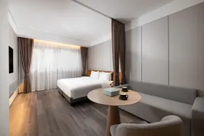 Elegant International Hotel Shanghai - Bund Sichuan Road North Metro Station Branch - Vue de la chambre