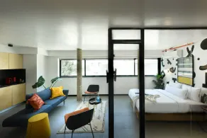 Pixel Dizengoff Square - Hotel & Spa - Vue de la chambre