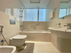 City View Furnished Apartment in Palette Tower in Tourist Club Area - Bathroom