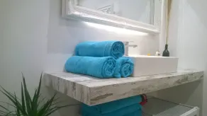 Apartment mit Pool in Strandnähe in St. Julians - Badezimmer
