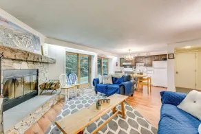 NY! Ski-In / Ski-Out Peru Condo ved Bromley Mountain - Interiør