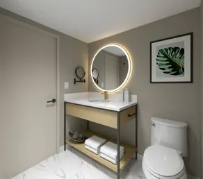 Hotel Kelowna & Conference Centre - Bathroom