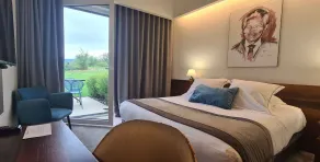 Best Western Plus Hotel Restaurant Les Humanistes proche Route des Vins - Vue de la chambre