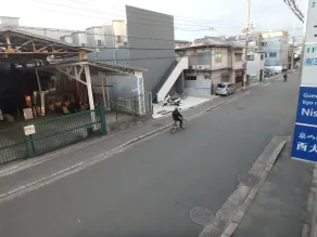 Kyo no Yado Nishioji / Near Kyoto sta - Ausblick vom Zimmer