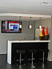 Weichert Suites at Andover House - Coin salon dans le hall