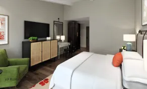 The Cottages Hotel - Chambre