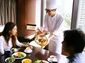 Hotel Niihama Hills - Coin petit déjeuner