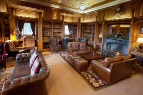 Dalhousie Castle - Coin salon dans le hall