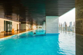 Nice and Spacious 3BR at Menteng Park Apartment - Pool