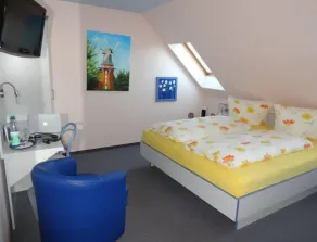 Hotel Am Deich - Chambre
