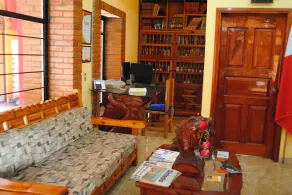 Hotel Boutique Posada la Casona de Cortés - Lobby sitting area