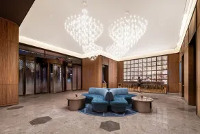 Orange Crystal Hotel Weihai Happiness Gate Weigao Plaza - Resepsjon