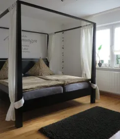 Appartamento con barbecue e terrazza | Vista sul giardino - Camera
