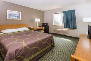 Super 8 by Wyndham St. Charles - Chambre
