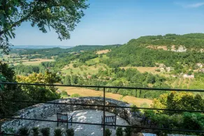 Château de Termes - Vue de la chambre