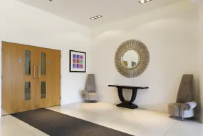 Abodebed KD Tower - Inngangsparti