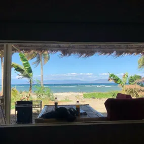 East Lombok Dive Hotel - Rooms on the beach with seaview - Ausblick vom Zimmer