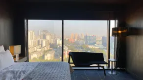 Le Meridien Zhengzhou - Ausblick vom Zimmer