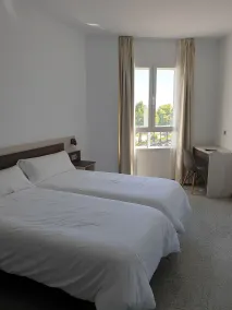 Mesón-Hostal La Cabaña - Ausblick vom Zimmer