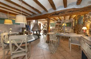 Les Vinyes Alojamiento Rural Boutique & SPA - Restaurang