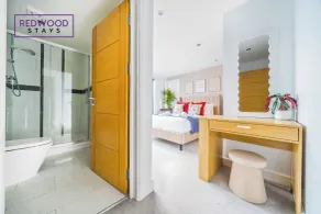 Quality Serviced Apartments in Camberley Town Centre, Free WiFi By Redwood Stays - Badezimmer
