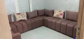appartement meublée à loué 5 min de la plage - Coin séjour