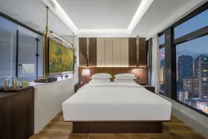 Chongqing Junsheng Cloud River View Hotel -Guanyinqiao Beibin 1st Road Branch- Near Liziba, Hongyad ong, and Huaxin Street Metro Station - Habitación