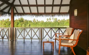 Medhufushi Island Resort - Utsikt från rummet