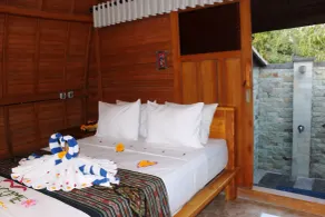 Kubu Padi Wooden House - Chambre