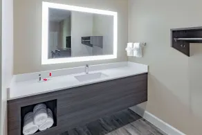 Super 8 by Wyndham Houston NW Beltway 8-West Rd - Salle de bain