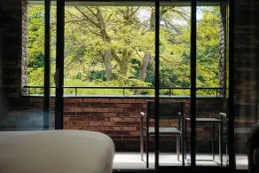Hotel Gastronomique de Echoput - Ausblick vom Zimmer