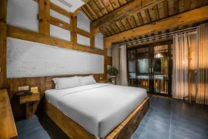 Floral Hotel Langzhong Pangmen College - Quarto