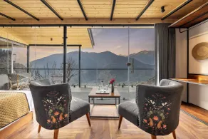 Echor Himalayan Sky Cabins Sethan, Manali - Ausblick vom Zimmer