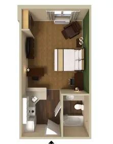Extended Stay America Suites Seattle Mukilteo - Chambre