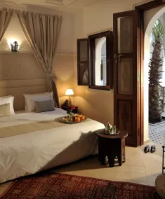 Riad Le Jardin d'Abdou - Ausblick vom Zimmer