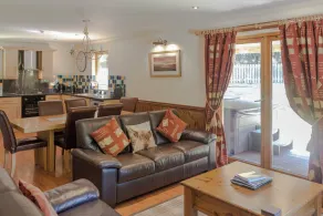 Loch Lomond Luxury Lodges - Living area