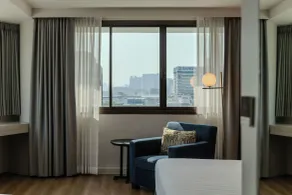 A-ONE Bangkok Hotel - Ausblick vom Zimmer