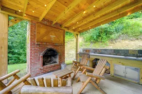 Outdoor Kitchen! 'the Hobbit House' on Elk River - Interiør