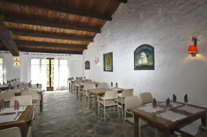 Village Ostriconi Camping, udlejning mobile homes 700 m fra P - Restaurant