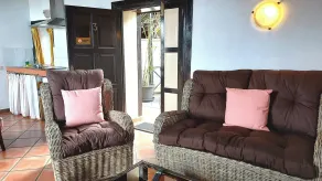 Lejlighed i den mexicanske stil med havudsigt og privat balkon - Stue