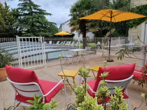 Maison d'hôtes Villa Richelieu - Terraza o patio