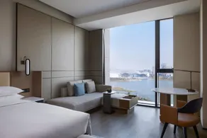 Nantong Marriott Hotel - Ausblick vom Zimmer