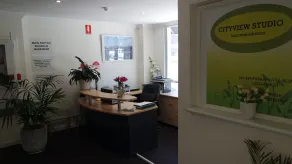 Cityview Studio Accommodation - Check-in/check-out kiosk